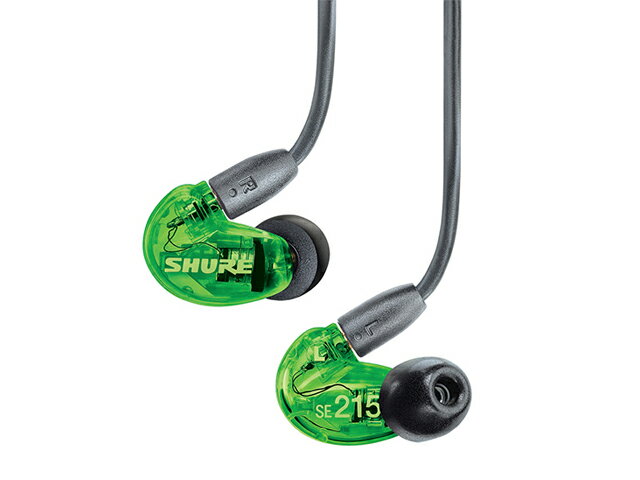 【即納可能】SHURE SE215SPE-GN-A（新品）【送料無料】【区分A】