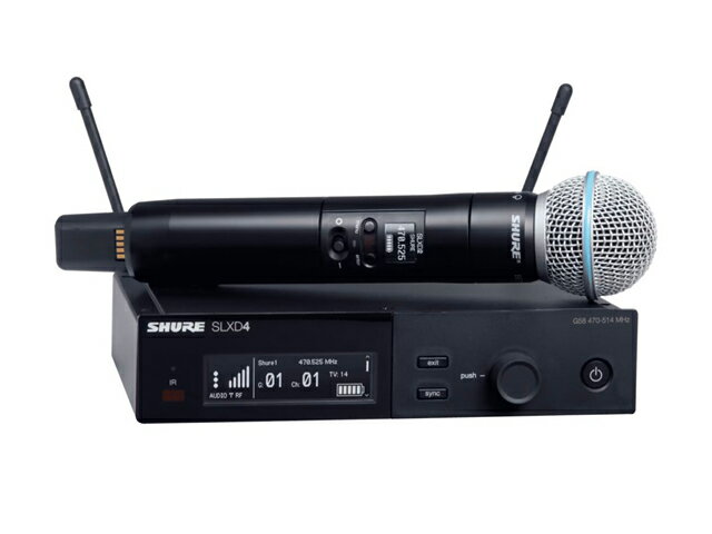 SHURE SLXD24J/B58-JB　ワイヤレスシステム【配送区分C】