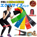 【365日完全保証】 トレーニングチューブ 5本セット エクササイズバンド ゴム 筋トレ 美尻 フィットネス ヨガ ストレッチ 体幹 ピラティス 強度別 ダイエ...