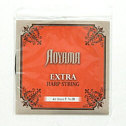 ハープ弦 アオヤマ(AOYAMA/青山) 4オクターブF ガット弦 NEO (送料込)