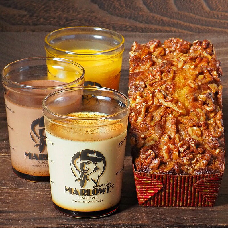 【おすすめプリン3個とケーキのセット】お取り寄せスイーツ グルテンフリー 御礼 内祝 アーモンドプードル ビーカープリン ビン 瓶 クルミ くるみ 胡桃 豪華 ...