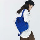 リュック キャンバス 可愛い 小さめ 帆布 バッグ スクエア型 レトロ バックパック レディース 韓国系 立体的 四角 カラフル カラバリ 黒 ブラック 青 ブ...