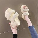 厚底 ビーチサンダル 黒 白 ウェッジソール 可愛い サンダル 韓国系 スポサン 身長アップ 脚長 くしゅくしゅ シュシュ風 ごつ可愛い 白サンダル 黒サンダル ギャザー シンプル 春夏 シューズ サマーウェディング 疲れにくい kawaii 楽ちん