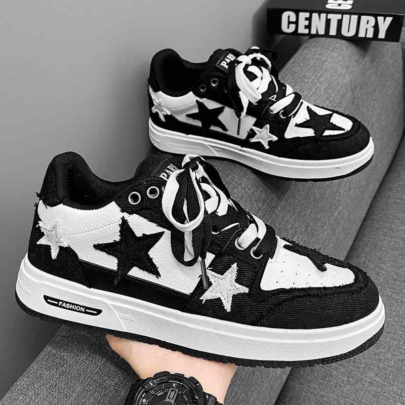COMME des GARCONS スニーカー 白x黒(星柄) 2005525Y0336 楽天市場】星柄(メンズ靴|靴)の通販