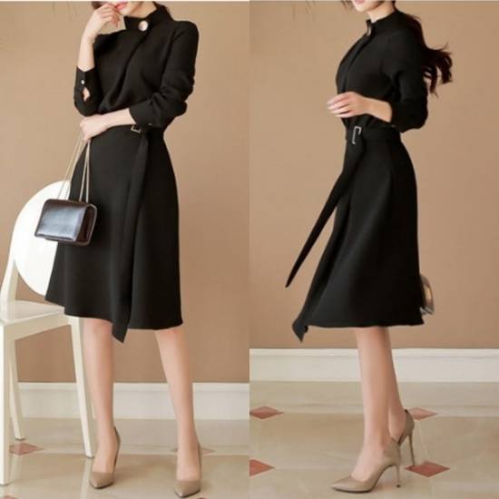 袖あり パーティードレス 袖あり 大きいサイズ パーティ ドレス ワンピース 10代 20代 30代 40代 ドレス 黒 袖あり 七分袖 ミモレ 膝丈 春夏 大...