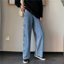 2色 パンツ レディース デニムパンツ カジュアルパンツ 大きいサイズ xl 2xl 3xl 4xl 5xl ワイドパンツ ストレートパンツ ボトムス ズボン ...