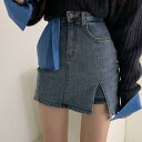 ショートパンツ デニムパンツ ズボン パンツ ボトムス レディース デニム ショーツ スリット ミニ かわいい ガーリー ミニスカート タイト スリム セクシー...