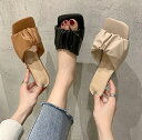 サンダル ミュール レディース ヒール シューズ 靴 くつ レディース きれいめ シンプル おしゃれ ローヒール 細ヒール パンプス オープントゥ スクエアトゥ...