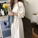 ロングワンピース フレア ワンピース レディース シャツ ミモレ丈 ロング きれいめ 大人 シンプル 綿100% リネン 長袖 春 夏 秋 10代 20代 30...