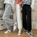 パンツ レディース スウェット 裾ゴム ボトムス 長ズボン ニコちゃん 大きいサイズ L XL 2XL 3XL 4XL 5XL 6XL ワンポイント おしゃれ ...