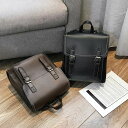 3色 リュック バッグ レディース レトロ ランドセル バックパック 学生 レザー スクエア ハンドル ブラック ティーンズ 個性的 春 秋 冬 鞄 通学 カバ...