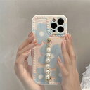 スマホケース スマホカバー 花柄 フラワー パール ストラップ チェーン 落下防止 ホールド 可愛い おしゃれ アクセサリー 携帯ケース 携帯カバー iphone 7 8 SE2 iphone 7plus 8plus iphone X XS XR XS MAX iphone 11 11Pro MAX iphone 12 12Pro MAX 12mini iphone 13 13Pro