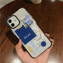 スマホケース スマホカバー スクラップ風 クリア 透明 携帯ケース 携帯カバー 韓国系 iphone 7 8 SE iphone 7plus 8plus iphone X XS XR XS MAX iphone 11 11Pro MAX iphone 12 12Pro MAX 12mini ケース かわいい 大人かわいい 個性的 青 ブルー 黒 ブラック アイフォン イン