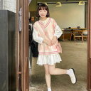トップス ベスト レディース ニット ハート Vネック おしゃれ かわいい 大人可愛い 袖なし プルオーバー 個性的 レトロ ガーリー 大きめ オーバーサイズ ...
