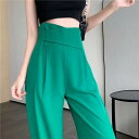 3色 ボトムス パンツ レディース ストレート ウエストマーク バックジップ ポケット ハイウエスト 大人可愛い きれいめ シンプル カジュアル 大人 上品 お...