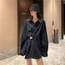 ジャケット デニム Gジャン ジージャン シャツ レディース おしゃれ 大人可愛い ボタン デザイン 青 ブルー 個性的 ラフ ルーズ 上着 羽織 長袖 アウタ...