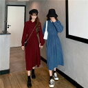 3色 シャツワンピース フリル スタンドカラー ミモレ丈 Aライン 大人可愛い きれいめ おしゃれ 清楚 レトロ お洒落 こなれ感 ラブリー キュート 大人 無...