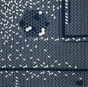 【KONOMI】 大判風呂敷 honeycomb(ハニカム) 漆黒手ぬぐい(てぬぐい/手拭い)・風呂敷(ふろしき)・扇子1700アイテム以上