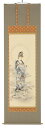 掛け軸/掛軸 雲上観音(右向き)(伊藤香川)【送料無料】【代引き手数料無料】