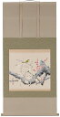 掛け軸/掛軸 梅に鶯(奥田吟水)【送料無料】【代引き手数料無料】