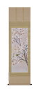 掛け軸/掛軸 桜(河津武禅)(太巻桐箱入)【送料無料】【代引手数料無料】