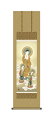 掛け軸 掛軸 阿弥陀如来阿弥陀三尊佛(高畠 周峰)【尺三】 仏事画 行事飾り【送料無料】【代引手数料無料】