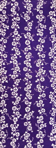 [戸田屋商店]手ぬぐい 朝顔（紫） 手ぬぐい(手拭い)・風呂敷(ふろしき)・扇子専門店