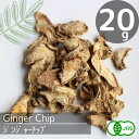 有機JAS認定♪オーガニック♪ジンジャーチップ 20g生姜スライス♪スパイス♪