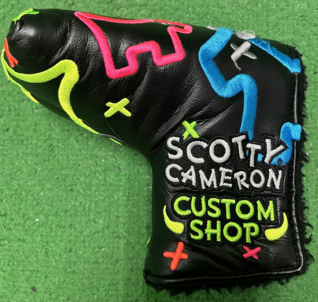 スコッティーキャメロン カスタムショップ ジャンクヤードドッグ SCOTTY CAMERON JUNK YARD DOG パターカバー マレットモデルに適してます。