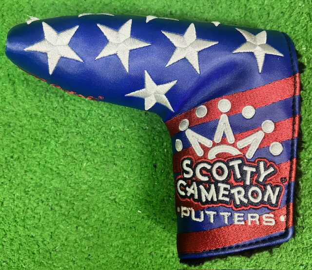 Rakuten - 中古美品 カスタムショップ ヘッドカバー スタンダード スターツ＆ストライプ ブルー SCOTTY CAMERON スコッティキャメロン