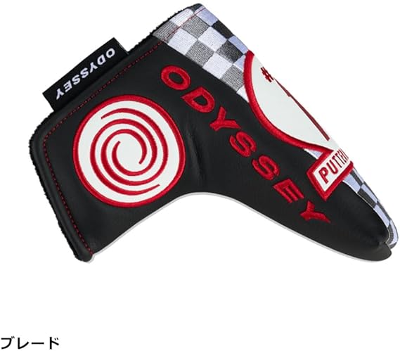 オデッセイ 2024パターカバー ブレード　テンペスト Black/Red