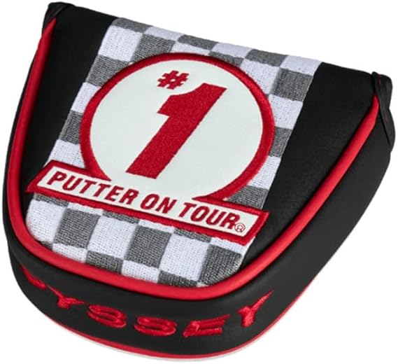 オデッセイ 2024パターカバー マレット　テンペスト Black/Red