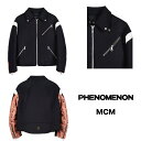  P+M / PHENOMENON WOOL FULLING MOTORCYCLE JKTライダースジャケット コラボ フェノメノン MCM