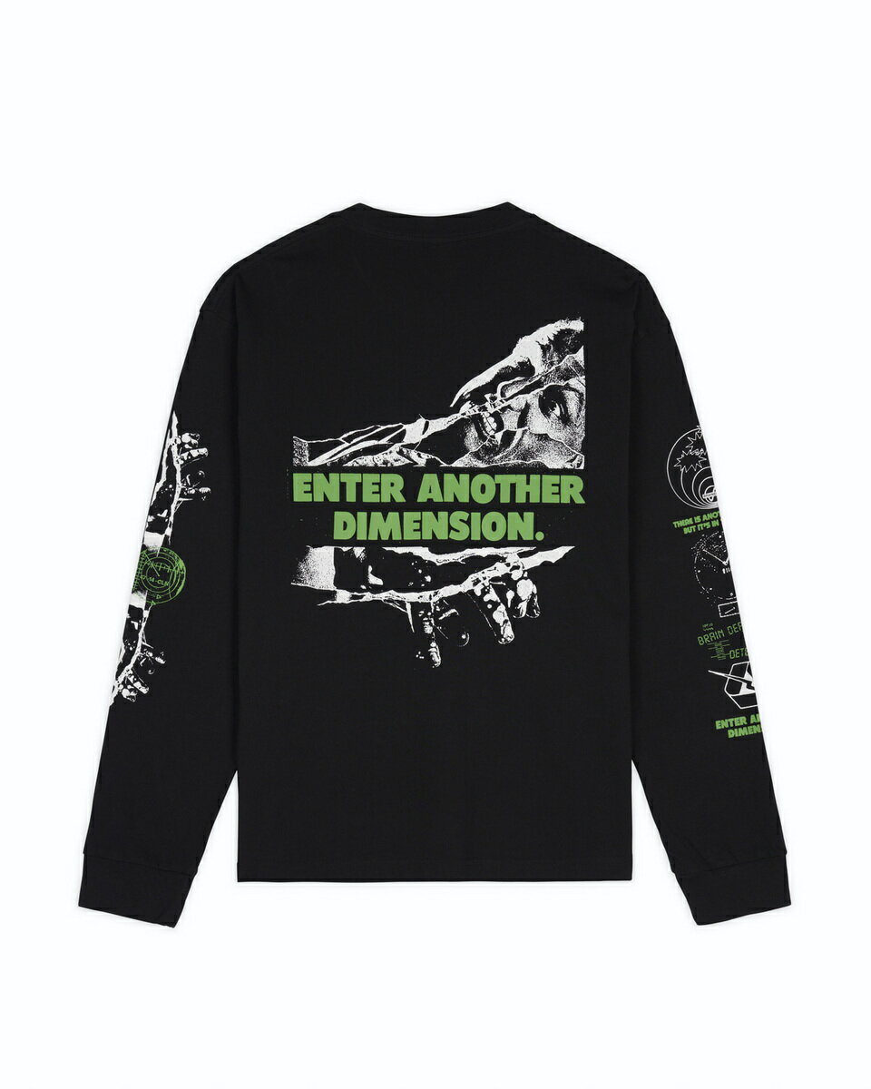 BRAIN DEAD ALTERNATE DIMENSION LONG SLEEVE ブレインデッド 23AW ロンT ストリート グラフィック