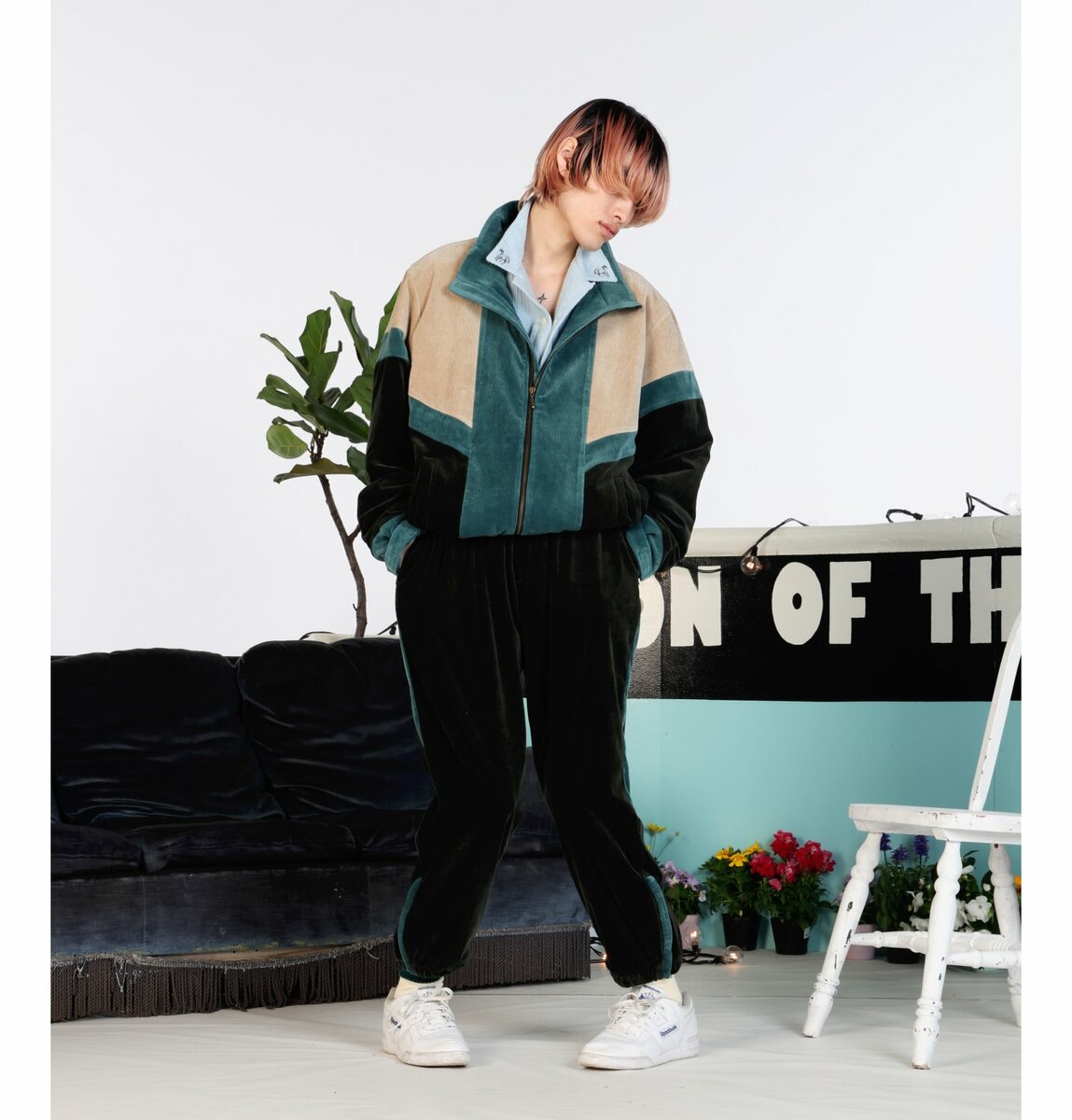  SON OF THE CHEESE Corduroy Track Pants サノバチーズ コーデュロイ トラック パンツ 初売り