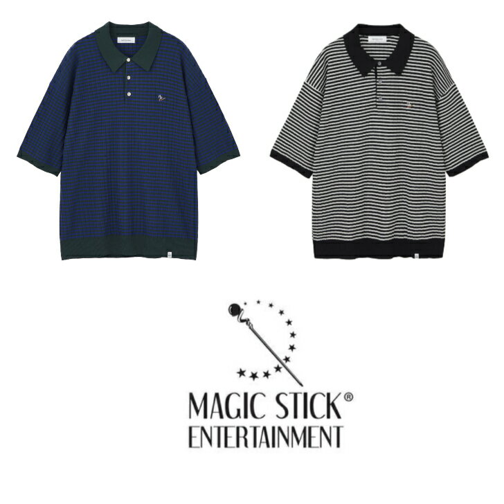 【SALE 60%OFF】MAGIC STICK MO MONEY MO PROBLEMS KNIT POLO マジック スティック ポロシャツ 23ss