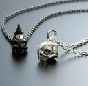 【SALE 50%OFF】DEVILOCK SILVER DEVILOCK スカルネックレスby GARNI 人気アイテム 復刻 デビロック