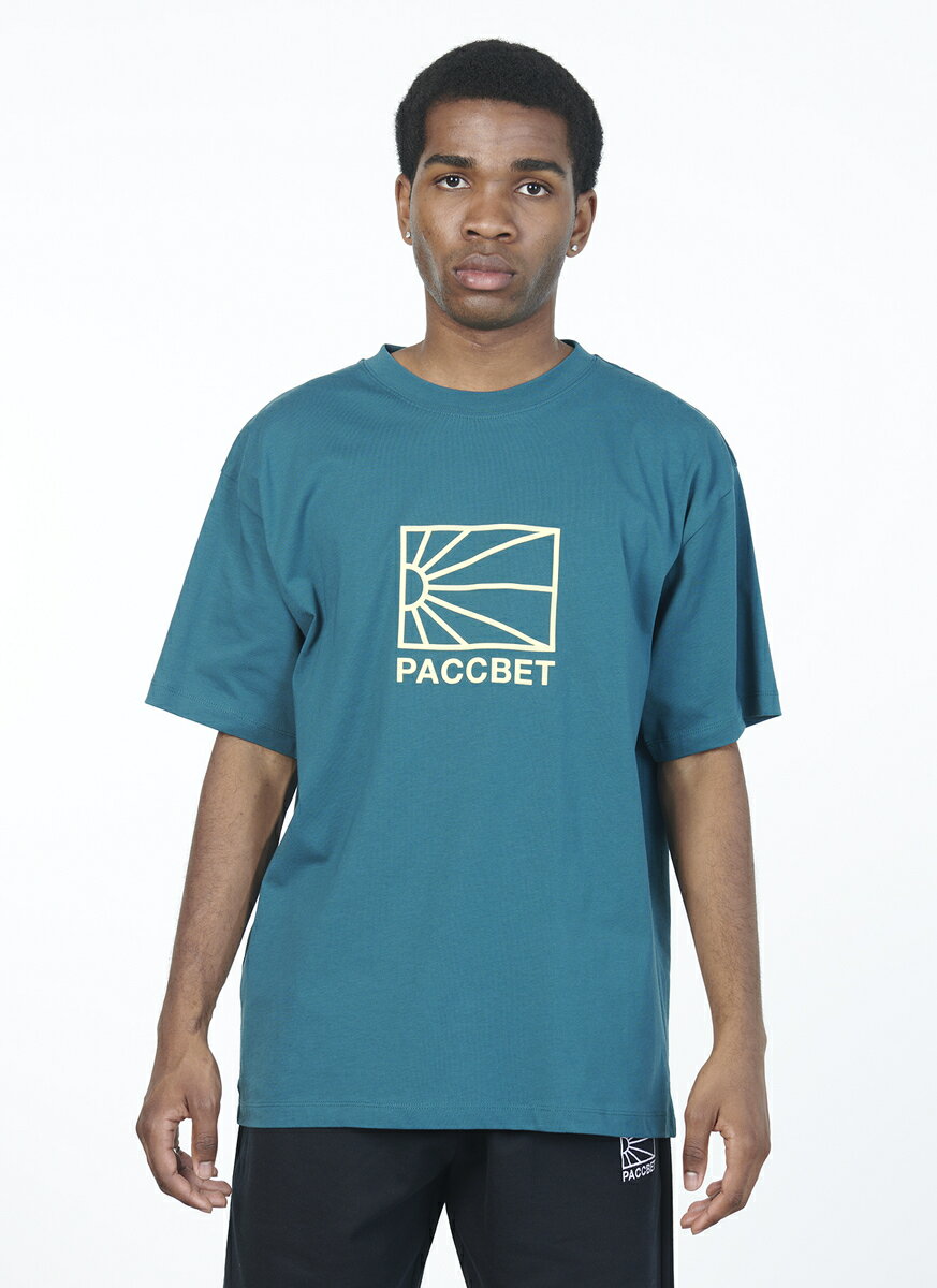 PACCBET/RASSVET MEN BIG LOGO TSHIRT KNIT PACC12T002 ラスベート ゴーシャラブチンスキー Tシャツ