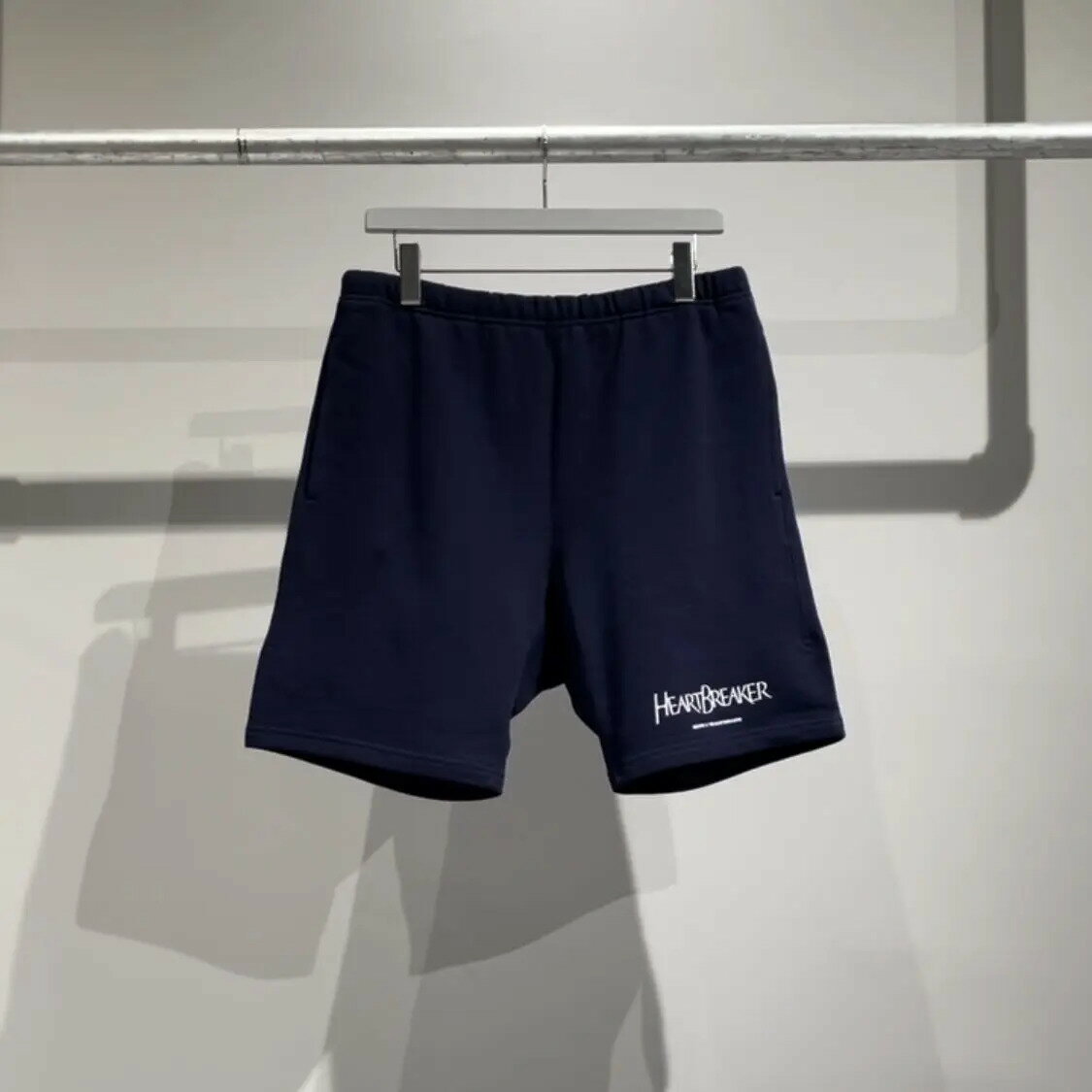 【1/6再値下げ ウィンターセール 40%off】BEDWIN & THE HEARTBREAKERS LINEAGE Ex. SWEAT SHORTS （NAVY）ショーツ 23ss ベドウィン 限定