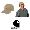 y1/29 Ēl EB^[Z[ 30%offzCARHRATT WIP MADISON LOGO CAP - Leather / Black 23FWf 23AW J[n[g Lbv hJ S