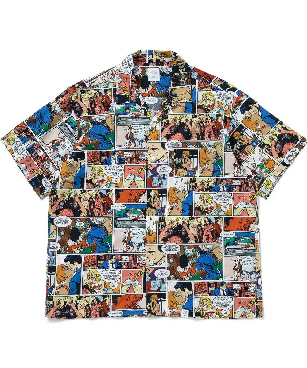 BEDWIN & THE HEARTBREAKERS S/S OPEN COLLAR ALOHA SHIRT "ROGERS" ベドウィン アンド ザ ハートブレイカーズ 23AW 総柄シャツのサムネイル