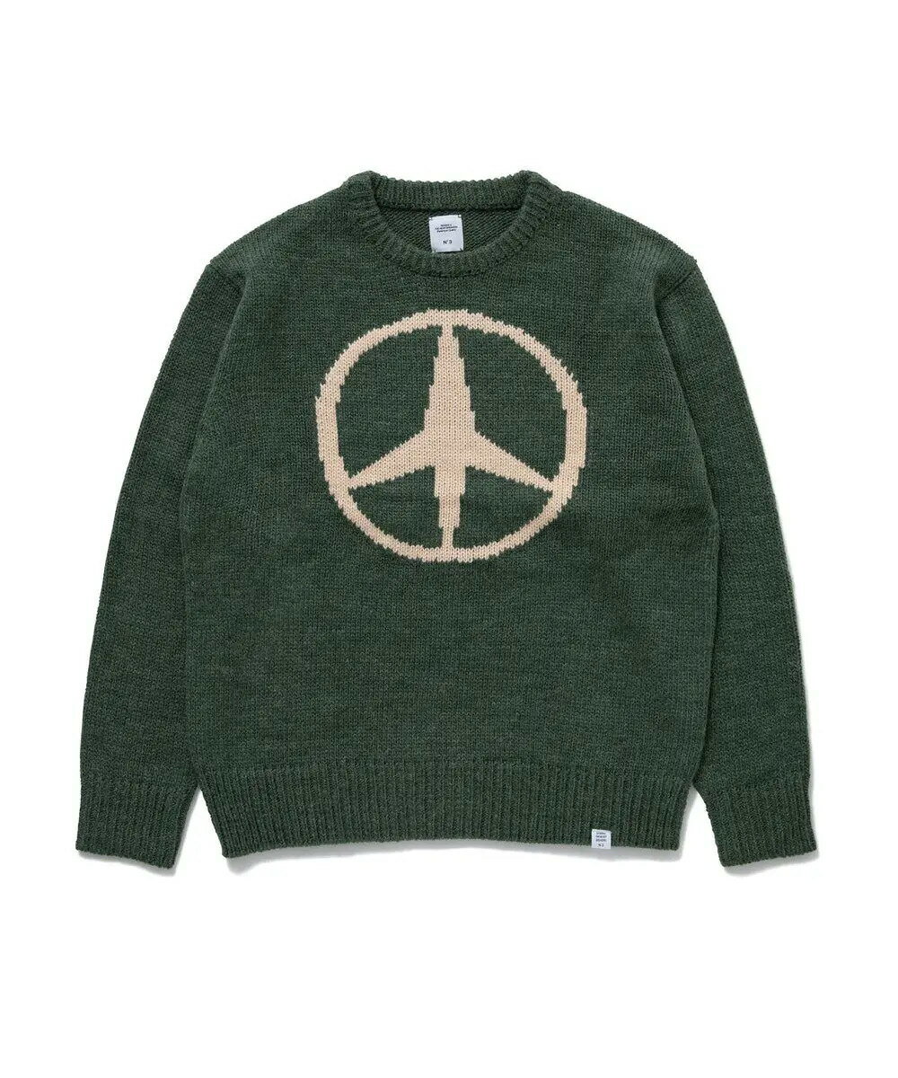 【1/29 再値下げ ウィンターセール 50%off】BEDWIN & THE HEARTBREAKERS L/S C-NECK JACQUARD SWEATER "DOYLE" ベドウィン アンド ザ ハートブレイカーズ 23AW 初売り