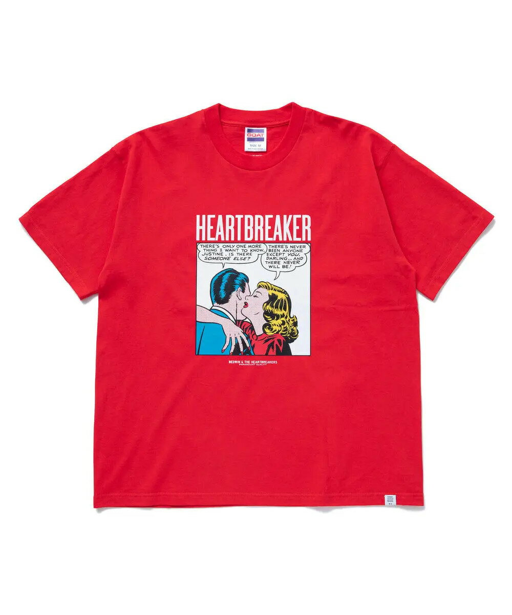【スプリングセール 50 off】BEDWIN THE HEARTBREAKERS S/S PRINT T BALTHASAR Tシャツ 23aw 23fw Tシャツ ベドウィン