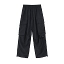 New Wide BDU pts Balloon ver. (BLACK)マジックスティック ナイロンパンツ 23aw