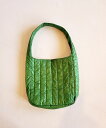 【2/27 再値下げウインターセール 50%off】 VOO QUILT EGO BAG- GREEN ヴォー キルト エゴ バッグ 23FW