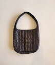 VOO QUILT EGO BAG- BLACK ヴォー キルト エゴ バッグ 23FW