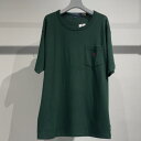 【ウィンターセール人気アイテムが30%off】POLO RALPH LAUREN ヘビーウェイトSS ポケットTシャツ(COLLEGE GREEN) ポロ ラルフローレン BIGシルエット BIGT 23AW 23FW ユニセックス 大人気アイテム