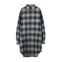 【スプリングセール 50 OFF】 beauty:beast Ombre Check SUPER LONG SHIRT JKT (GRAY CKECK) ビューティービースト ロング シャツ ジャケット 23aw bb-89002