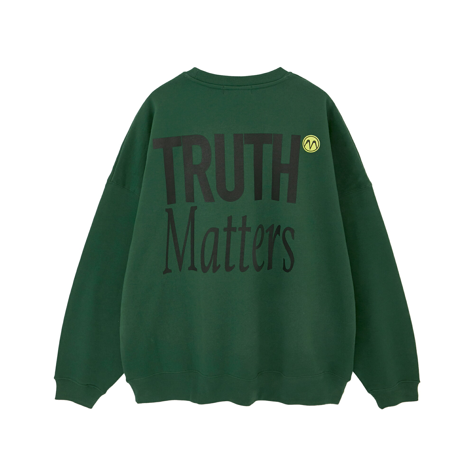 【1/29 再値下げ ウィンターセール 50 off】MAGIC STICK DON 039 T TRUST Crew Sweat Green マジックスティック クルーネック スウェット 23aw 初売り