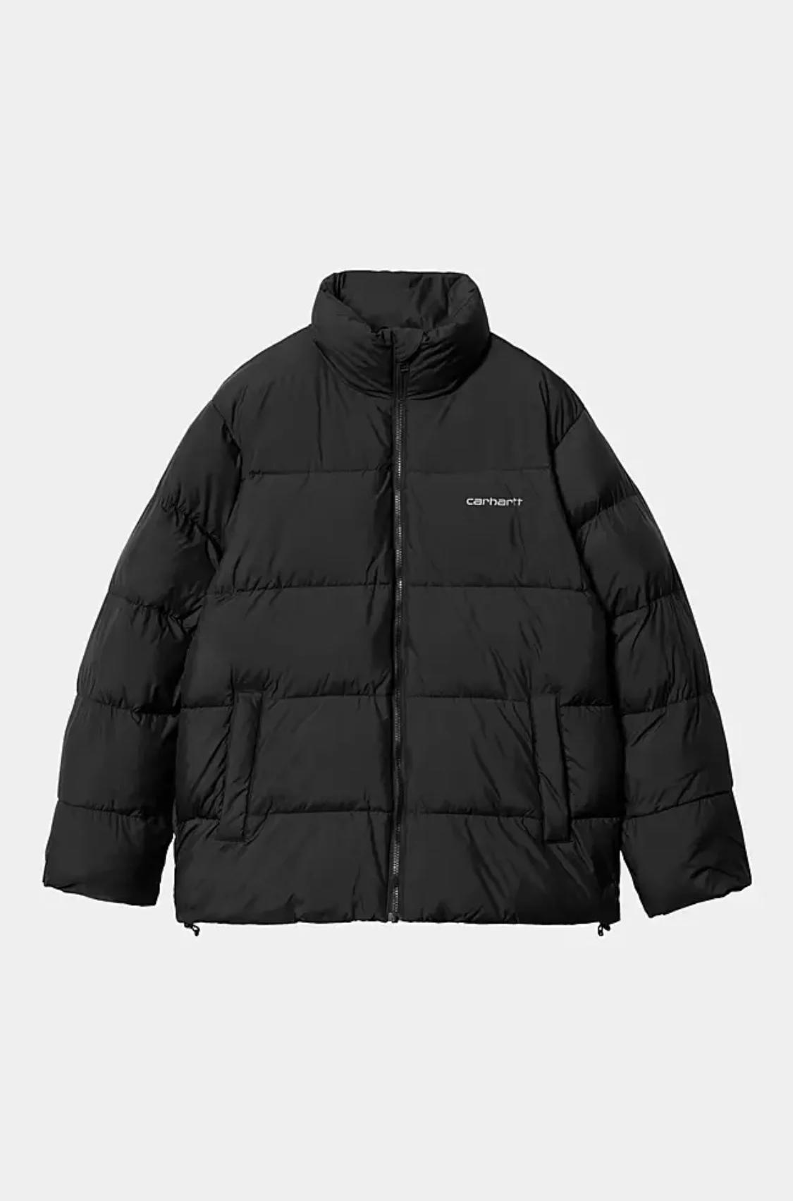 CARHARTT WIP SPRINGFIELD JACKET - Black/Black ストリート ワーク イン プログレス ユニセックス着用可能 23AW 23FW 国内正規品 中綿 初売り